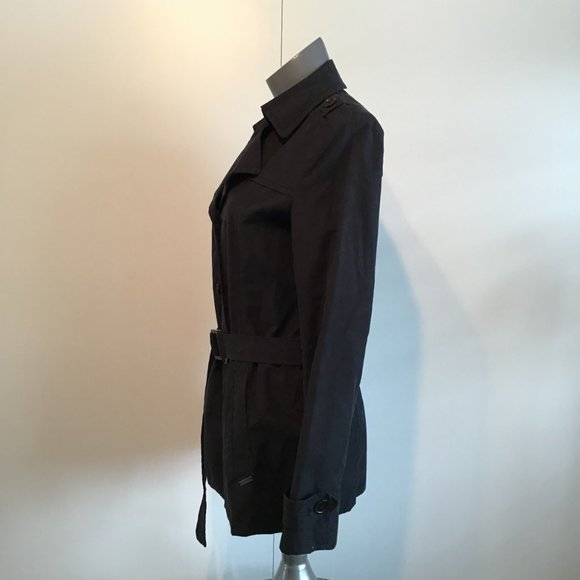Esprit Mid Length Single Breasted Belted Trench Coat Size S - Picture 8 of 14